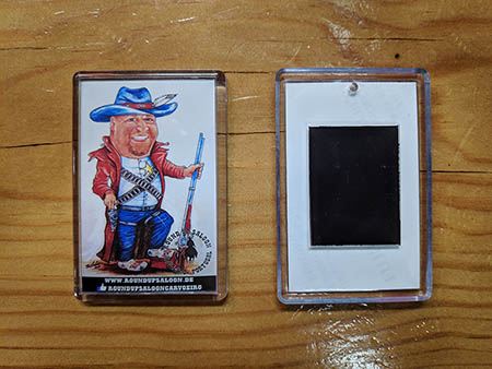 Round Up Saloon Magnet