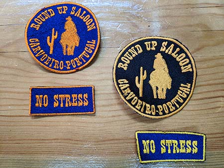 Round Up Saloon sew patches